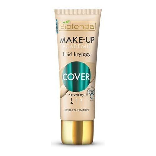 Bielenda Make-Up Academie Cover Fluid Covering No. 1 Natural for Oily and Combination Skin 30g