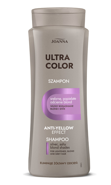 Joanna Ultra Color Szampon Srebrne Odcienie Blond 400ml