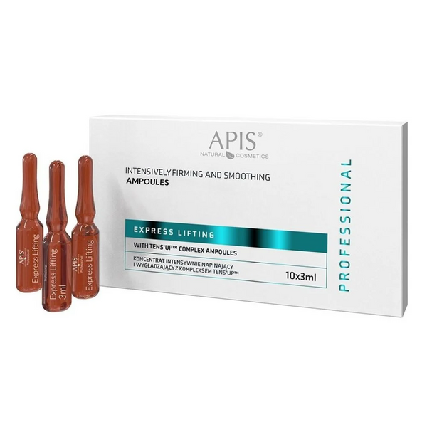 Apis Professional Express Lifting Intensively Firming and Smoothing Ampoules for Microneedle Mesotherapy 10x3ml