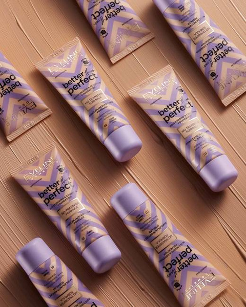 Eveline Better Than Perfect Covering Foundation No.01 Ivory Neutral 30ml