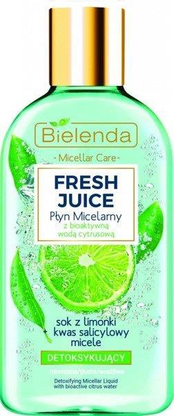 Bielenda Fresh Juice Detoxifying Micellar Liquid Lime 100ml