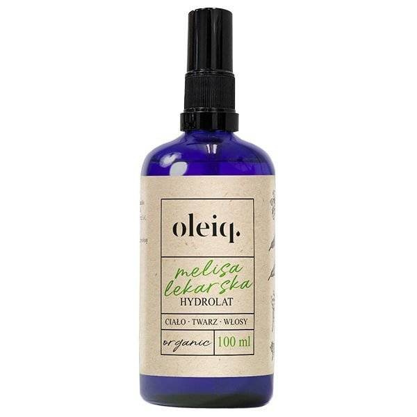 Sylveco Oleiq Lemon Balm Hydrolate Organic Herpes Inflammation Hair Tones 100ml