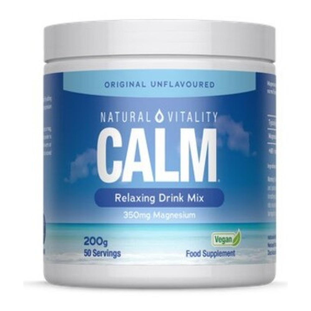 Natural Vitality Calm magnez w proszku do napoju Oryginalny Bez Smaku 200g