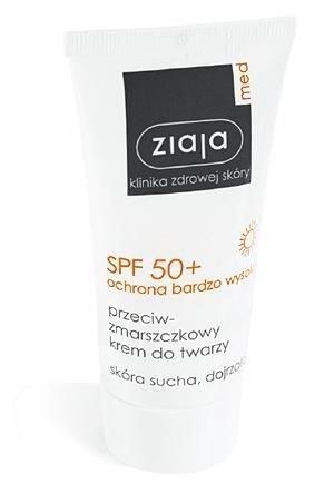 Ziaja Med Spf 50 Krem Przeciwzmarszczkowy Cera Sucha 50 ml