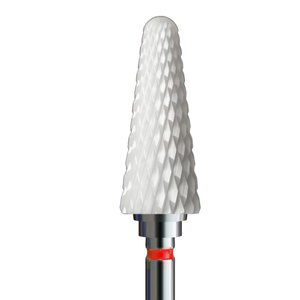 IQ Nails Ceramic Nail Drill Bit Extra Fine Cone 6mm Z201XF HP.060