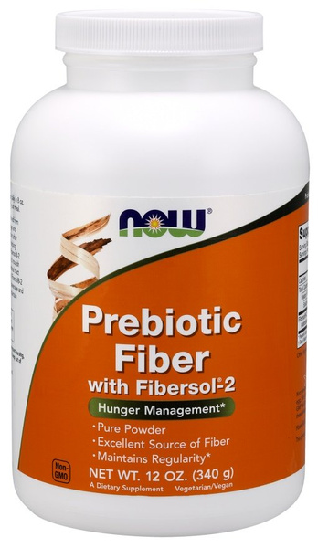 Now Food Prebiotic Fiber with Fibersol-2 Keeps Bowel Movements Regular 340g