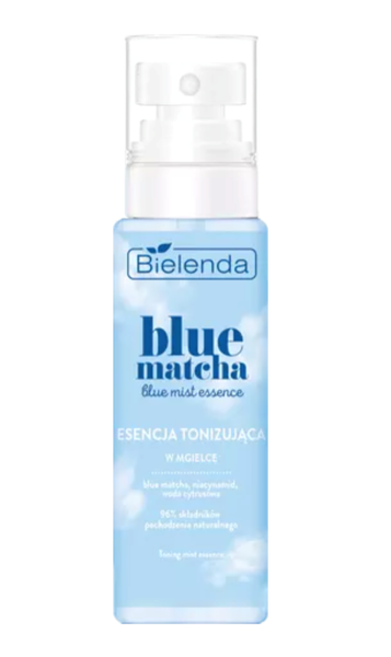 Bielenda Blue Matcha Blue Mist Essence Esencja Tonizująca w Mgiełce dla Każdego Rodzaju Cery 100ml