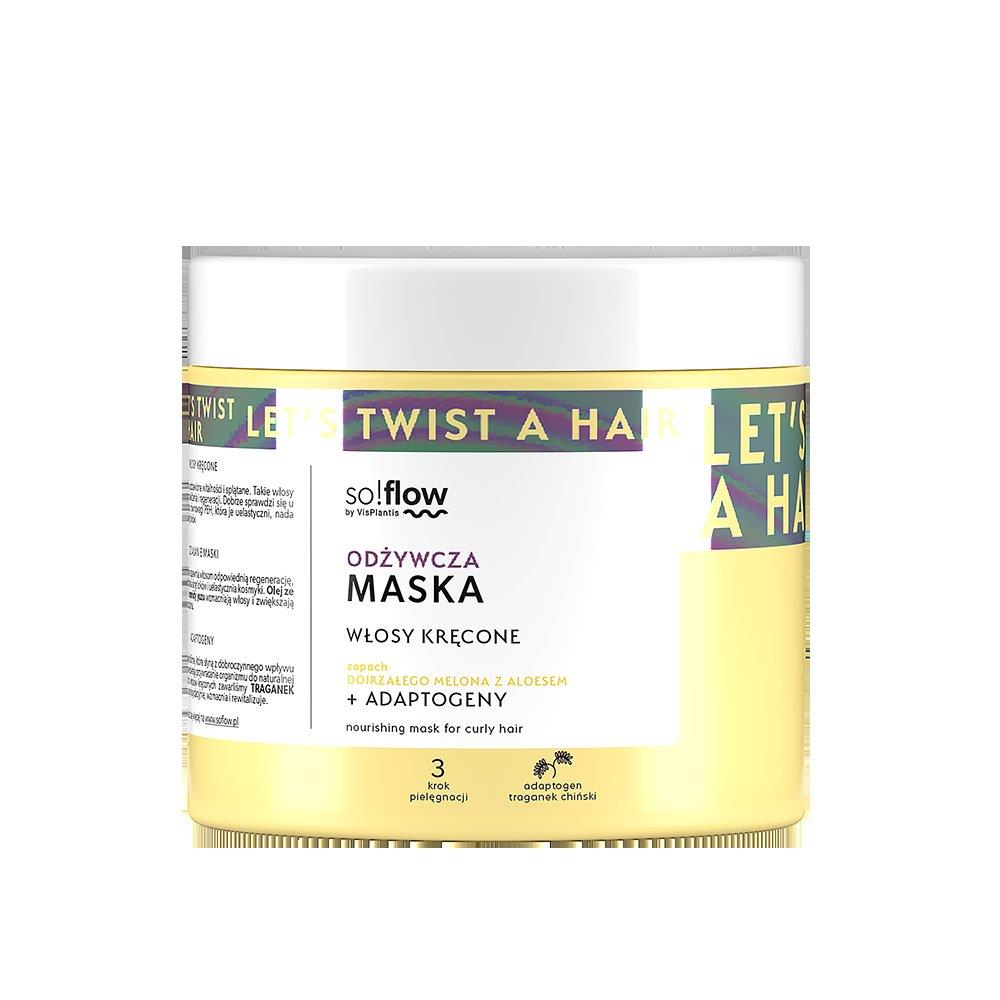 So! Flow Luxe Hydration Mask for Curly Hair with Melon & Aloe Scent - 400ml