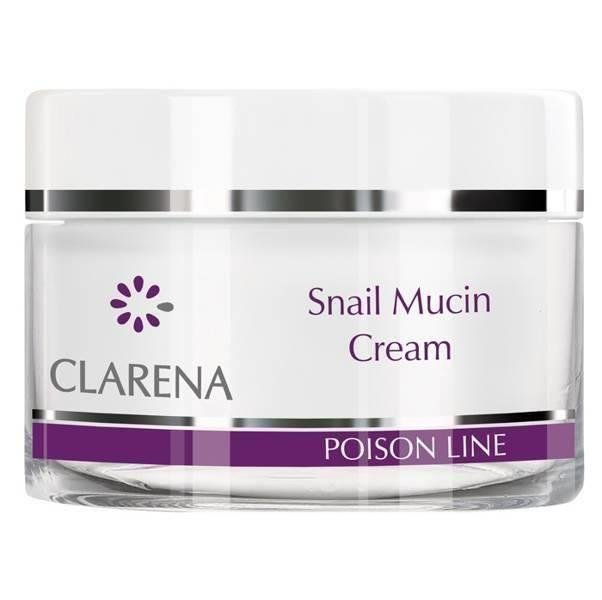 Clarena Poison Line Snail Mucin Regenerujący Krem ze Śluzem Ślimaka dla Cery Problematycznej 50ml