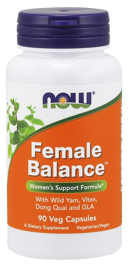 NOW Foods Female Balance Herbal Support for Women 90 Vcaps