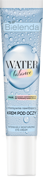 Bielenda Water Balance Intensywnie Nawilżający Krem pod Oczy Vegan 15ml