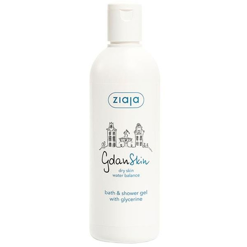 Ziaja GdanSkin Glycerin Shower and Bath Gel for Dry and Very Dry Skin 300ml