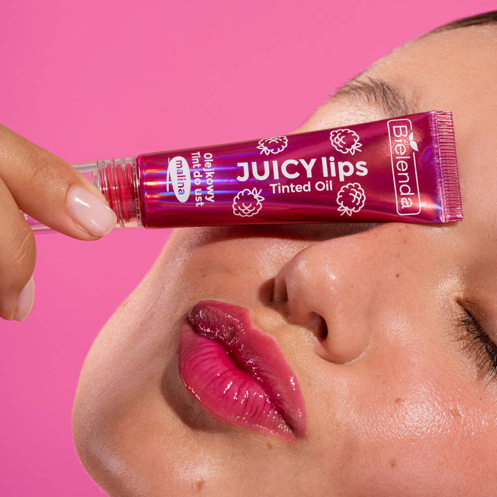 Bielenda Juicy Tint Olejkowy Tint do Ust z Olejkiem z Pestek Malin i Skwalanem10g