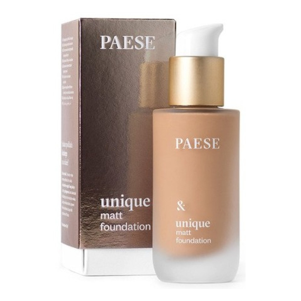 Paese Unique Matt Foundation No. 608C Golden Beige 30ml