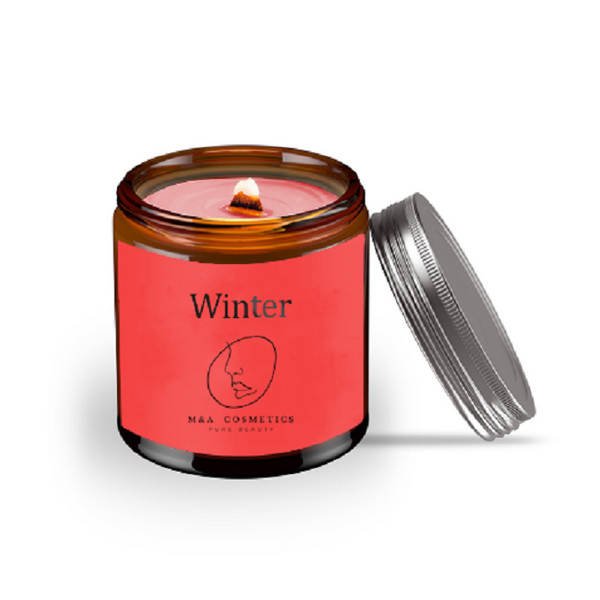 Winter Scented Soy Candle in Screw Top Jar 1 Piece