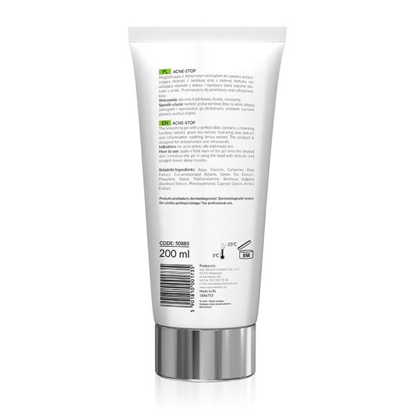 Apis Professional Acne Stop Ultrasound Gel for Mixed and Oily Acne Skin 200ml