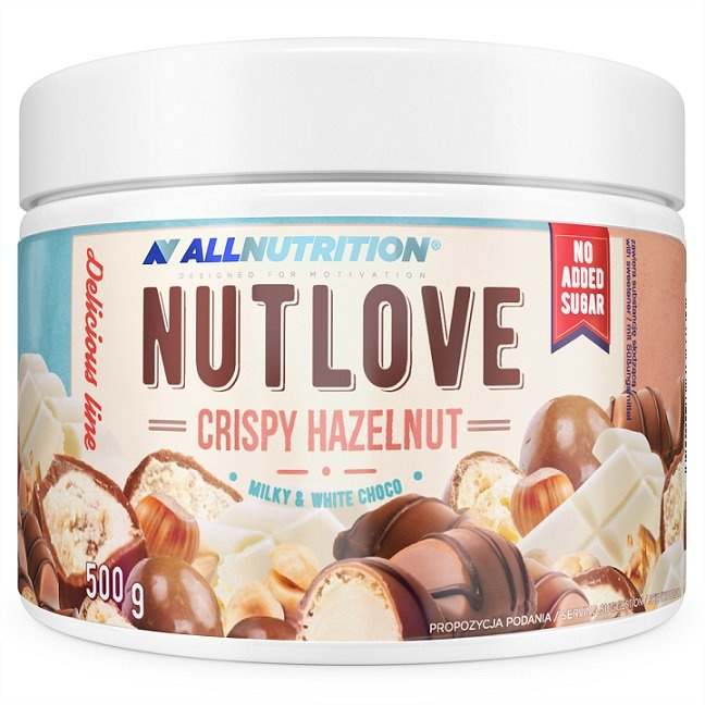 NutLove Crispy Hazelnut Chocolate Spread 500g
