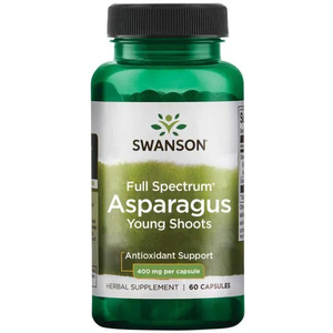 Swanson Full Spectrum Asparagus Young Shoots, 400mg - 60 caps