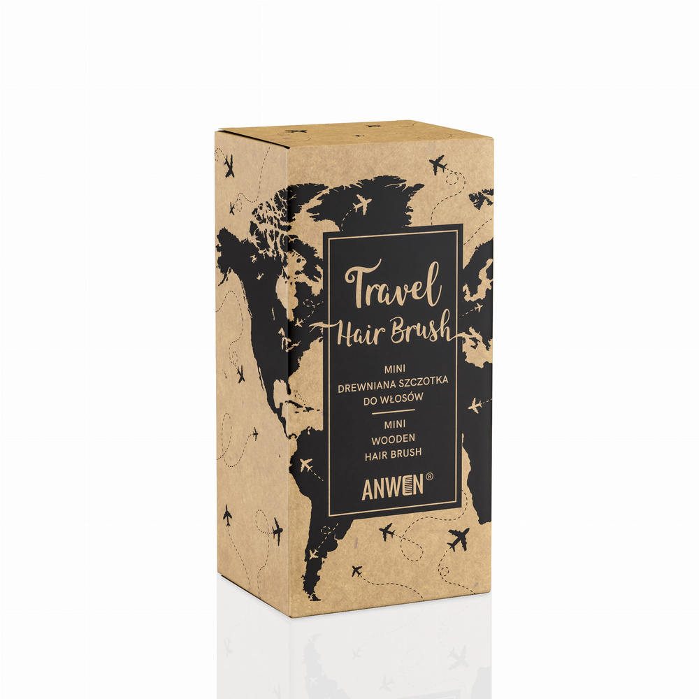 Anwen Wooden Mini Hair Brush 1 Piece
