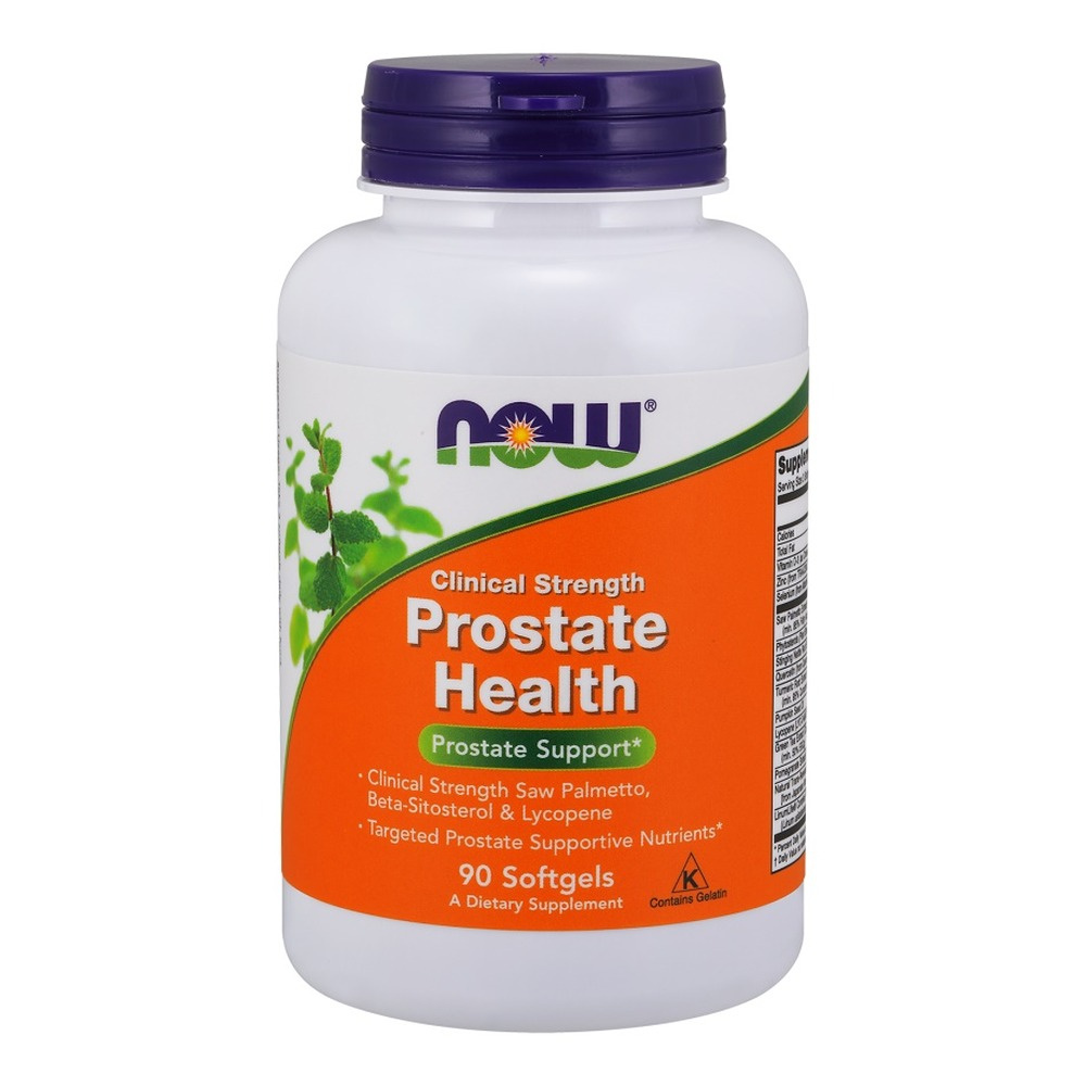 Now Foods Prostate Health Clinical Strength Supports Prostate Health 90 Capsules