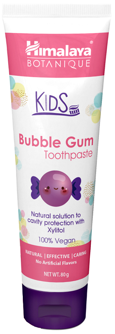 Himalaya Botanique Toothpaste for Children Bubble Gum 80g