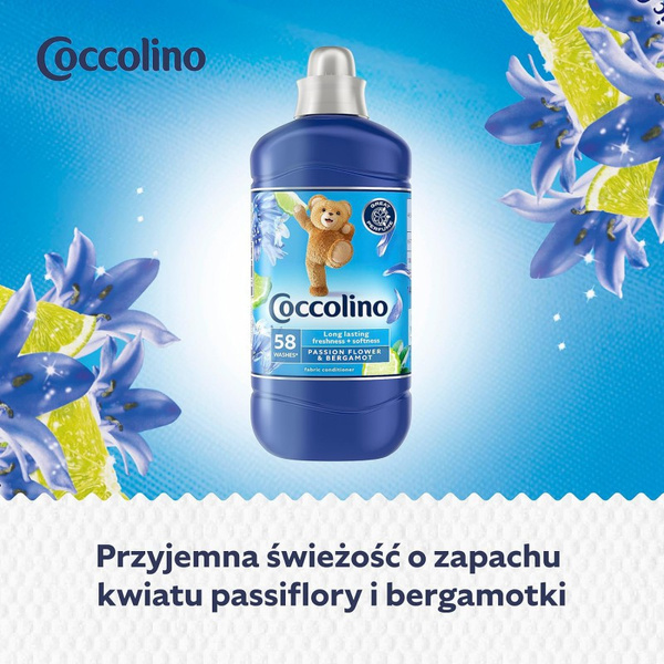 Coccolino Passion Flower & Bergamot Płyn do Płukania Tkanin 51 Prań 1275ml