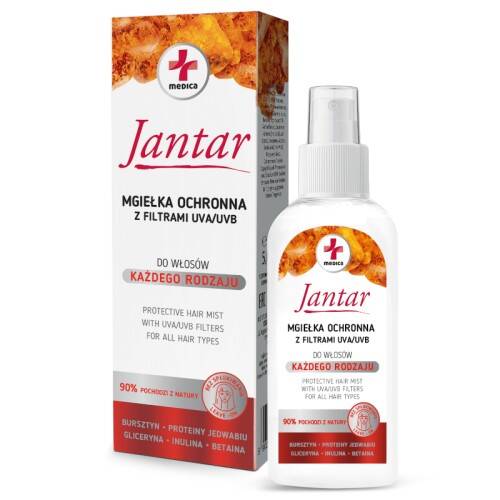 Jantar Medica Protective Hair Mist with UVA/UVB for Every Hair Type
