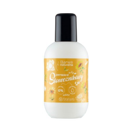 Barwa Natural Acetone-Free Nail Polish Remover Sunflower 100ml