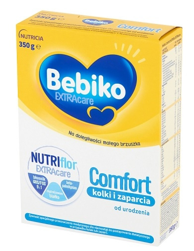 Bebiko NutriFlor 1 Extra Care Comfort for Babies for Colic and Constipation from Birth 350g