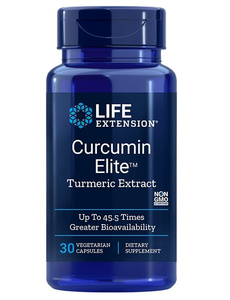 Life Extension Curcumin Elite Ekstrakt z Kurkumy na Zdrowie Stawów i Organów 30 Kapsułek