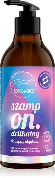 OnlyBio Reverse Washing Delicate Volumizing Shampoo 400ml