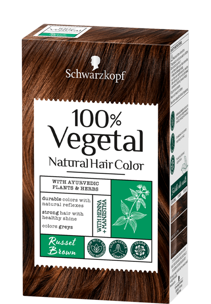 Schwarzkopf Hair Color 100% Vegetal Russet Brown