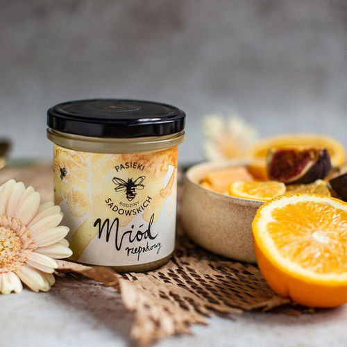 Pasieki Sadowskich Rapeseed Honey 450g