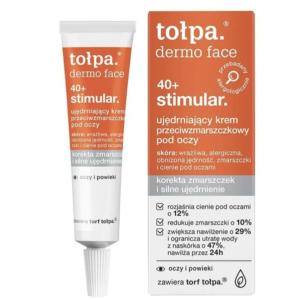 Tołpa Dermo Face Stimular 40 Ujędrniający krem przeciwzmarszczkowy pod oczy 10ml