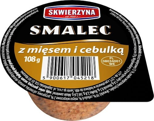 Sante Skwierzyna Lard with Meat and Onion 108g