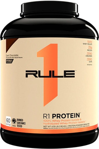 Rule One R1 Protein Naturally Flavored, Dark Chocolate - 1950g