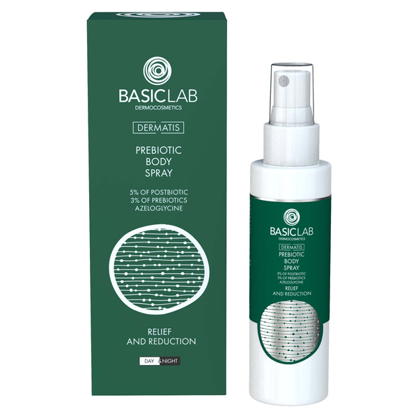 BasicLab Dermocosmetics Dermatis Prebiotyczny Spray do Ciała 100ml