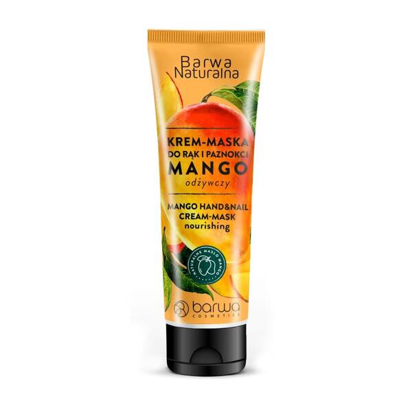 Barwa Naturalna Odżywczy Krem-Maska Mango do Rąk i Paznokci