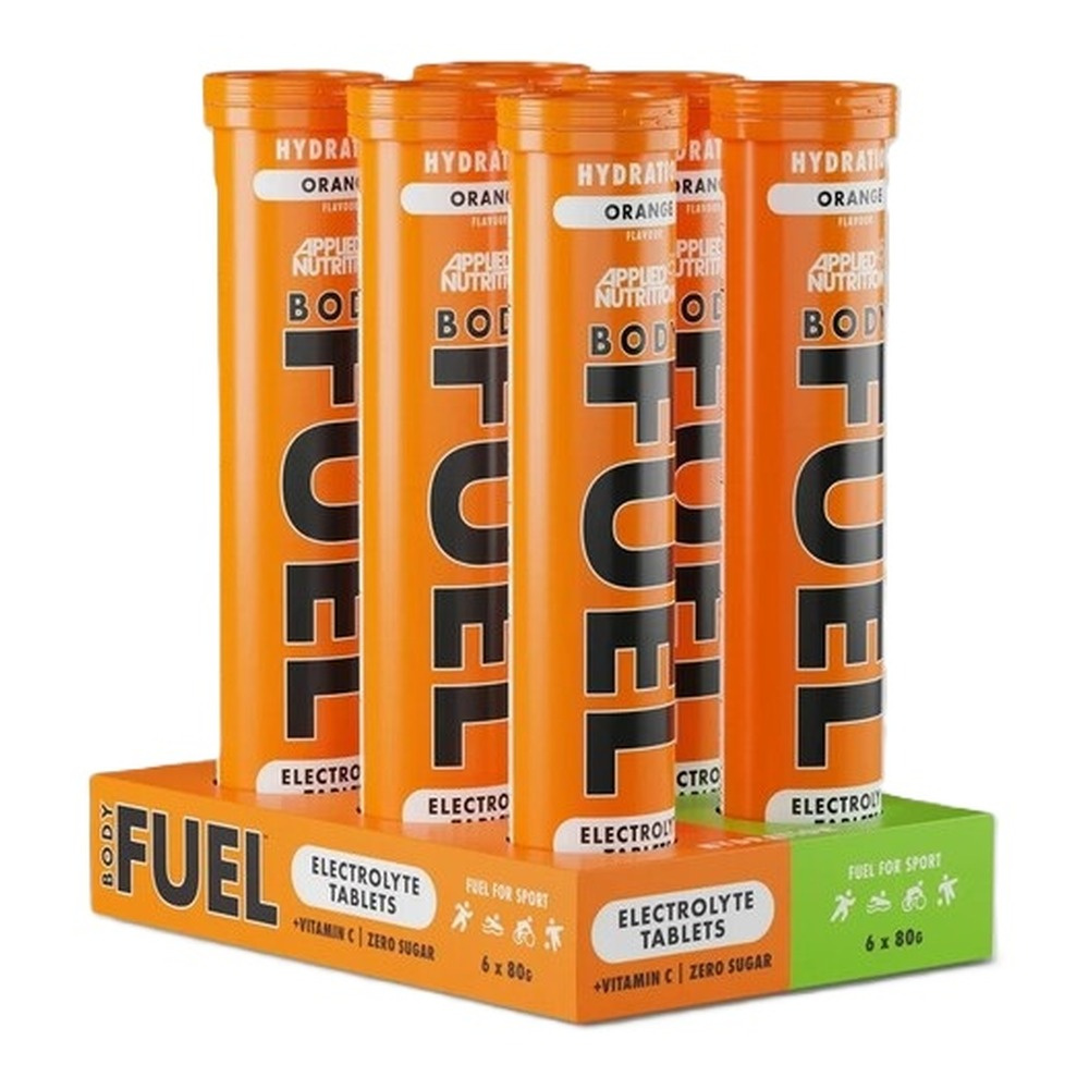 Applied Nutrition Bodyfuel Hydration Electrolyte Effervescent Tablets Orange 6x20 Tablets