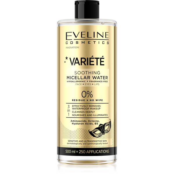 Eveline Variete Soothing Micellar Fluid for Sensitive Skin 500ml