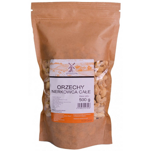 Młyn Kopytowa Orzechy Nerkowca Całe 500g