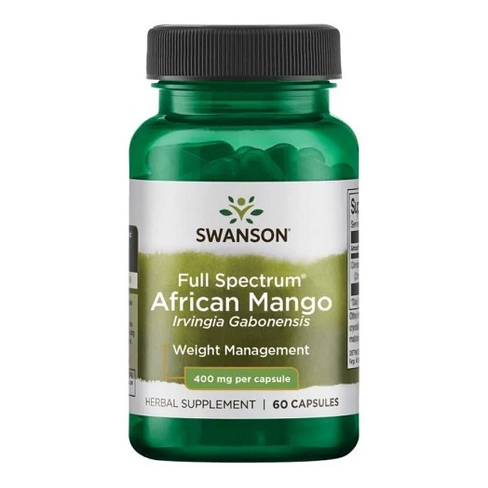 Swanson Full Spectrum African Mango (Irvingia Gabonensis) 400mg 60 Capsules