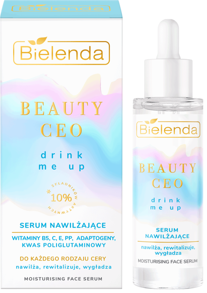 Bielenda Beauty Ceo Drink Me Up Moisturizing Serum for All Skin Types 30ml Best Before 28.02.25