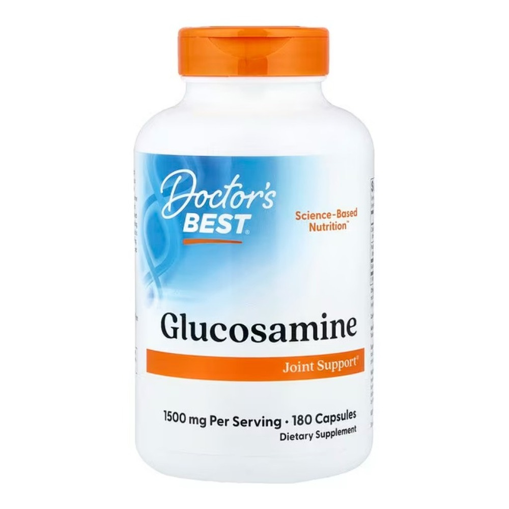 Doctor's Best Glukozamina, 1500mg Kapsułki 180 kapsułek