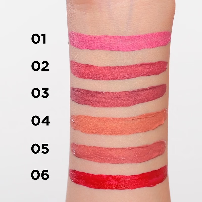 Eveline Wonder Match Matte Liquid Lipstick No. 06 Classic Red 6.8ml