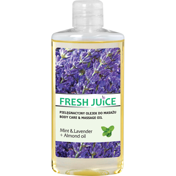 Fresh Juice Pielęgnacyjny Olejek Do Masażu Mint & Lavender + Almond Oil 150ml