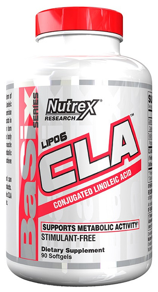 Nutrex Lipo-6 CLA a Stimulant-Free Conjugated Linoleic Acid for a Lean Body 90 Softgels