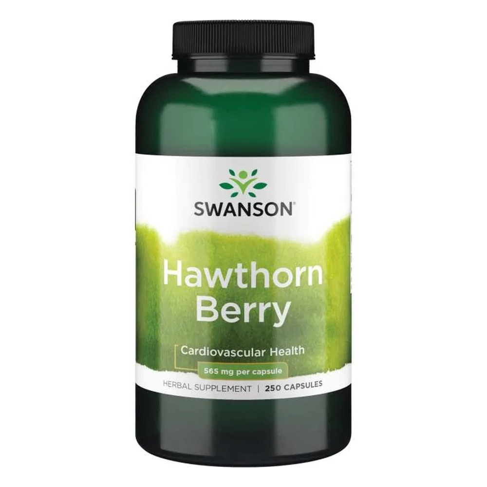 Swanson Hawthorn Berry 565mg 250 Capsules
