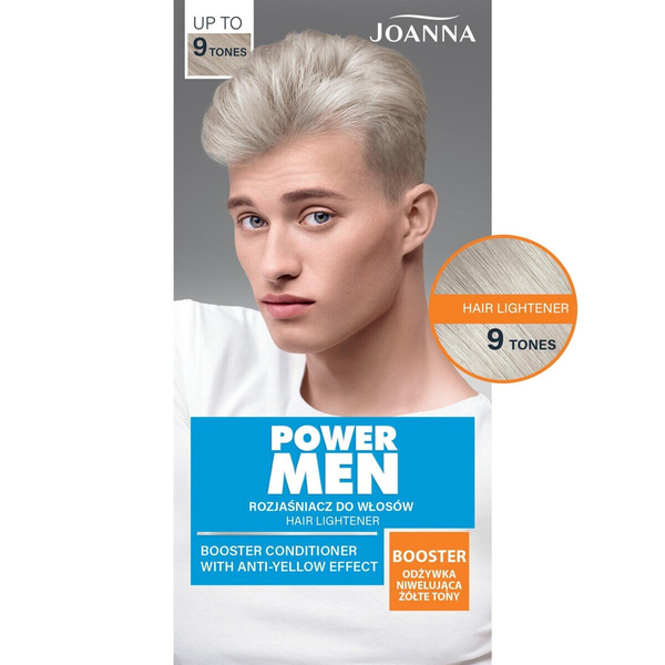 Joanna Power Men Hair Lightener up to 9 Tones 1 Piece