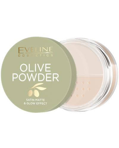 Eveline Olive Powder Oliwkowy Puder Sypki 8g